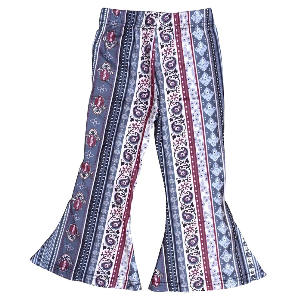 Little Girl's Bell Bottoms - Indigo